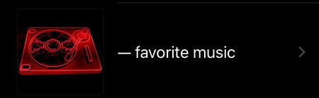 favorite music